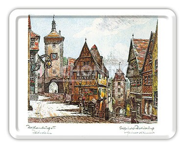 Magnet Plönlein Nostalgie Rothenburg