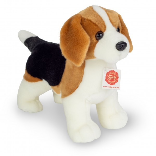 Teddy Hermann Hund Beagle 26 cm stehend Kuscheltier