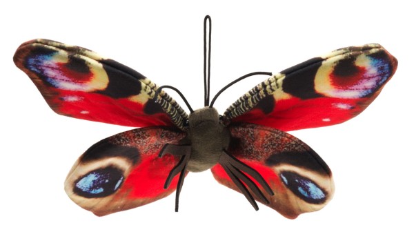 Kuscheltier Schmetterling Admiral rot 24 cm Plüschtier