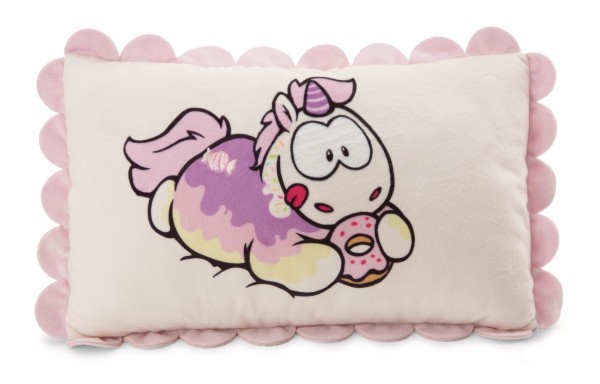 Nici Kissen Einhorn Sweety Rainbow 43 x 25 cm