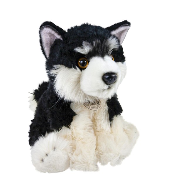 Kuscheltier Husky 28 cm Alaskan Malamute Sibirischer Husky