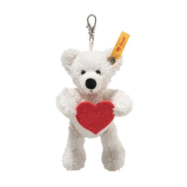Steiff Schlüsselanhänger Teddybär Lotte mit Herz 12 cm