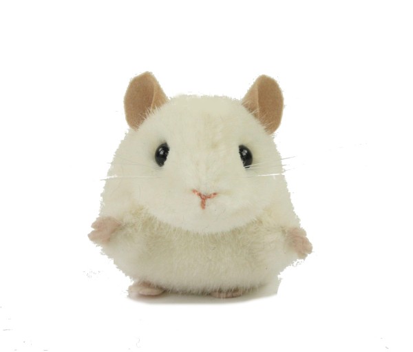KÖSEN Maus Pieps weiß 10 cm Stofftier