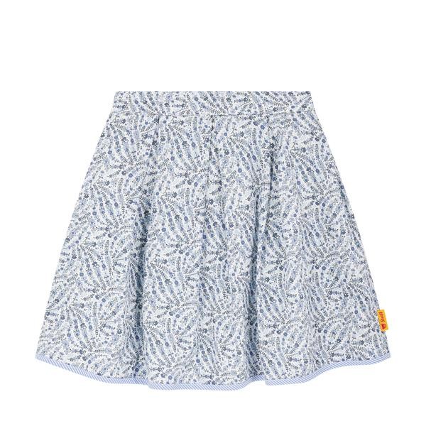 Steiff Rock blau Blumenmuster