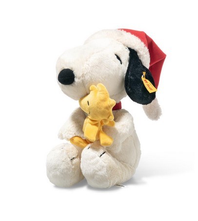 Steiff Snoopy mit Woodstock Christmas 30 cm 684340
