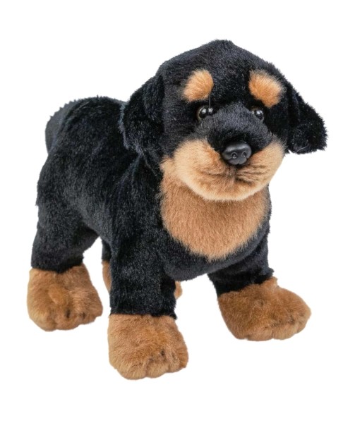 Kuscheltier Rottweiler 18 cm stehend Plüschhund