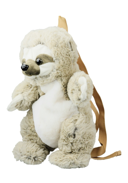 Inware Rucksack Faultier 36 cm braun