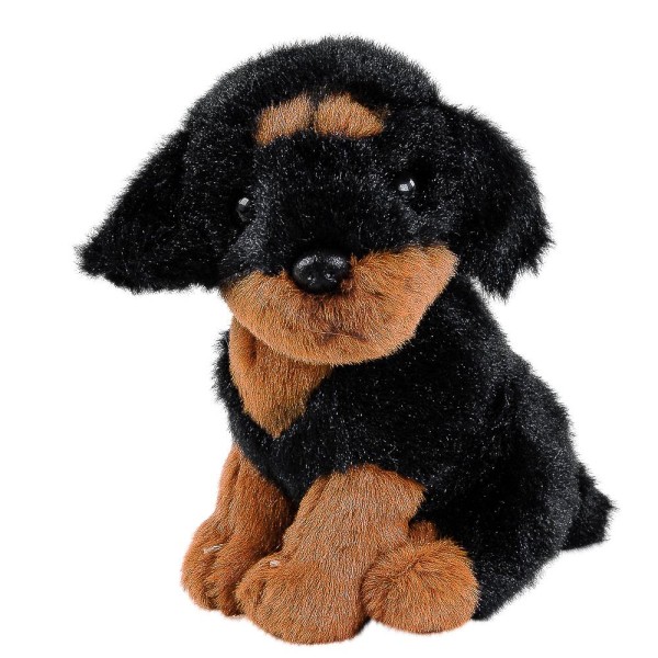 Kuscheltier Rottweiler klein 12 cm sitzend