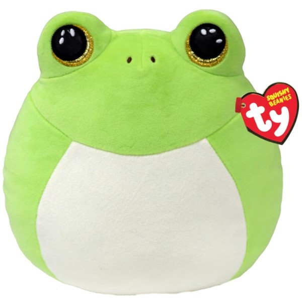TY Squishy Beanie Frosch grün 35 cm Kissen Kuscheltier