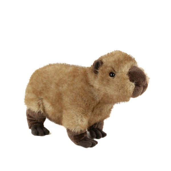Kuscheltier Wasserschwein Capybara braun 28 cm Plüschtier
