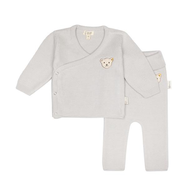 Steiff Set Hose + Wickeljacke greige