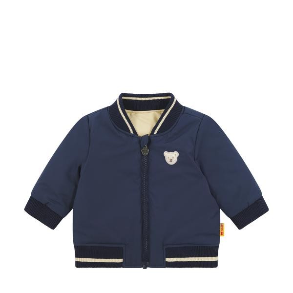 Steiff Wendejacke dunkelblau/beige