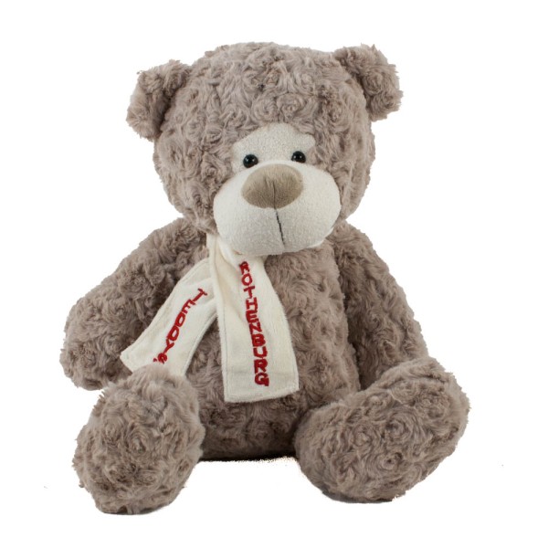 Teddybär grau Teddys Rothenburg Flori 30 cm Plüschteddybär