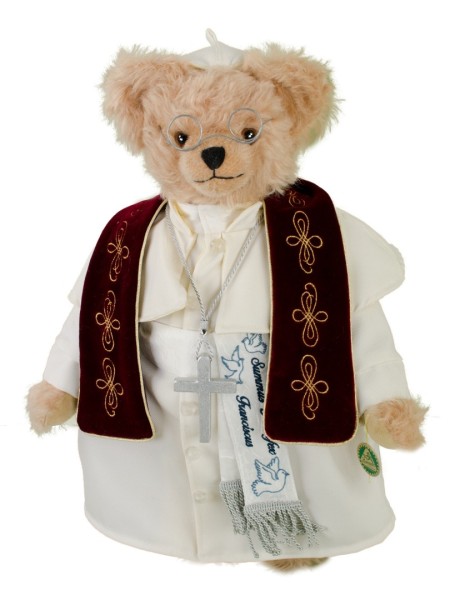 Hermann Coburg Papst Franziskus 40 cm Teddybär