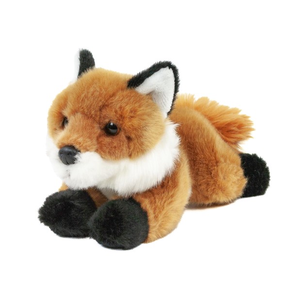 Kuscheltier Fuchs liegend rotbraun 20 cm Plüschfuchs
