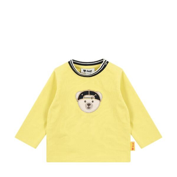 Steiff T-Shirt langarm gelb