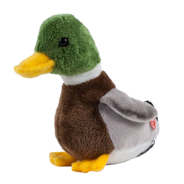 Ente Kuscheltier mit Sound (Quaken) 18 cm