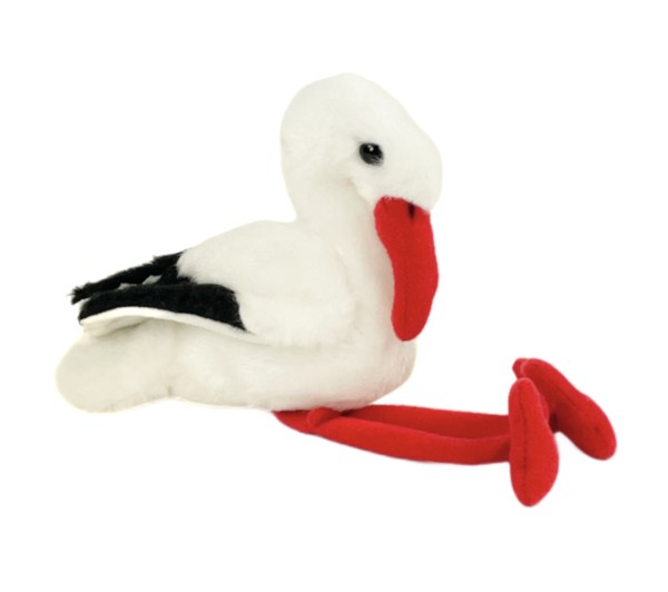 Kuscheltier Storch 15 cm Plüschtier