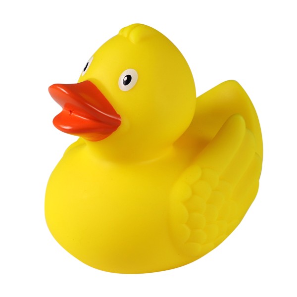 Badeente gelb 11 cm klassisch Badespielzeug