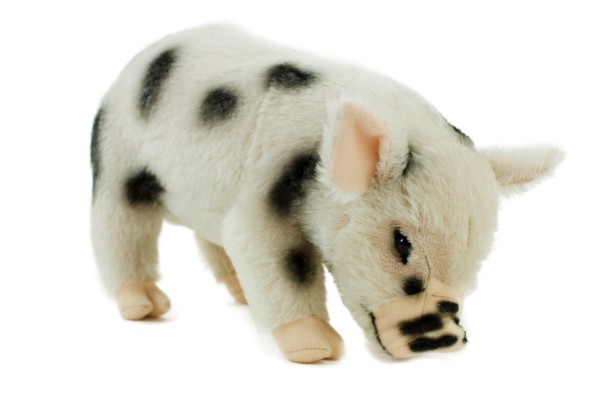 Kösen Schwein mit Flecken Micro 30 cm Kuscheltier