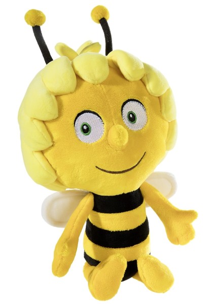 Kuscheltier Biene Maja schwarz/gelb 30 cm Stoffbiene