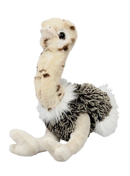 Inware Kuscheltier Strauß Baby 16 cm