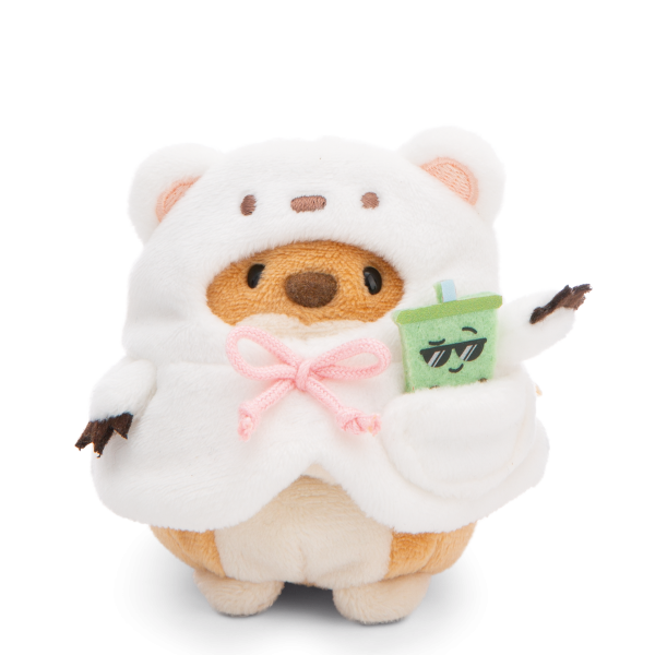 Nici Hund Hiro mit Eisbärkostüm mymochi 8 cm