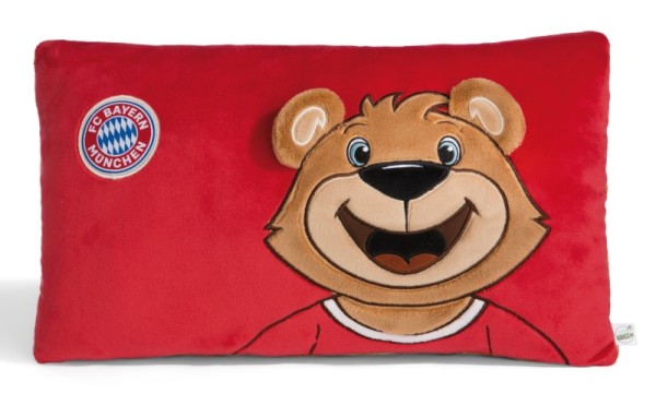 Nici Kissen FC Bayern Bär Berni 43 x 25 cm
