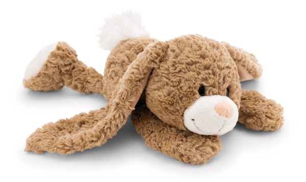 Nici Hase Lopino braun liegend 30 cm Plüschhase