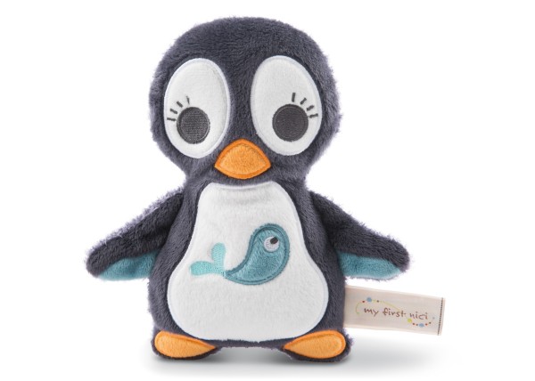 Nici Pinguin Watschili 18cm grau-weiß Kuscheltier