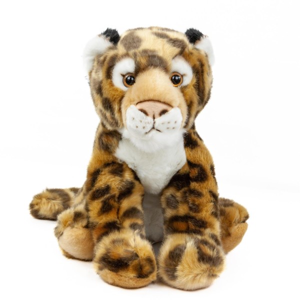 Kuscheltier Leopard 30 cm sitzend