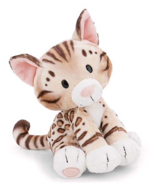 Nici Kuscheltier Bengal Katze sitzend 20 cm Plüschkatze