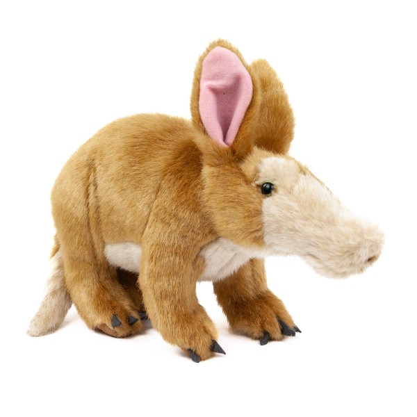 Kuscheltier Erdferkel stehend braun 30 cm