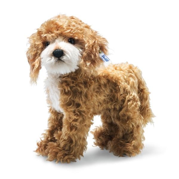 Steiff Hund Ricky Cockapoo 27 cm stehend rotbraun 031557