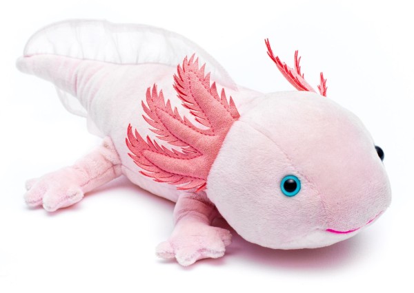 Kuscheltier Axolotl rosa 30 cm Plüschtier