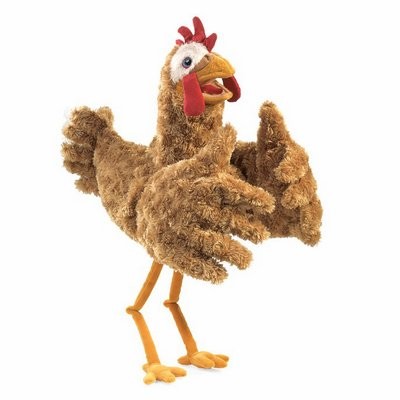 Folkmanis Huhn Handpuppe 45 cm