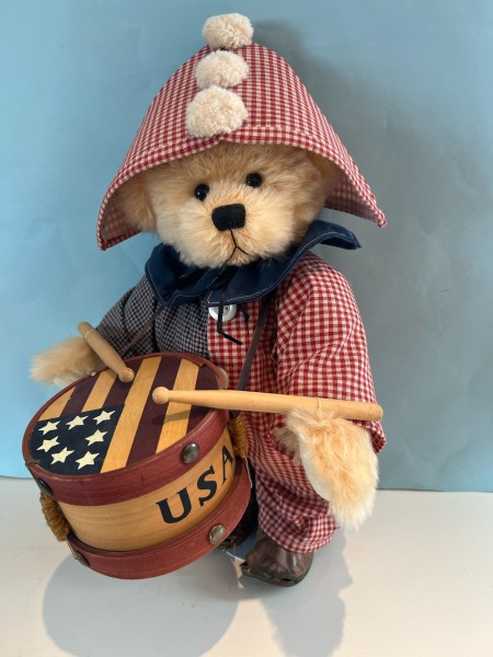 Gudrun Didszilatis Teddybär Trommler Ted 35 cm