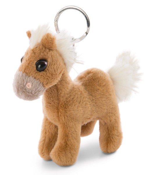 Nici Schlüsselanhänger Pony Lorenzo hellbraun 10 cm