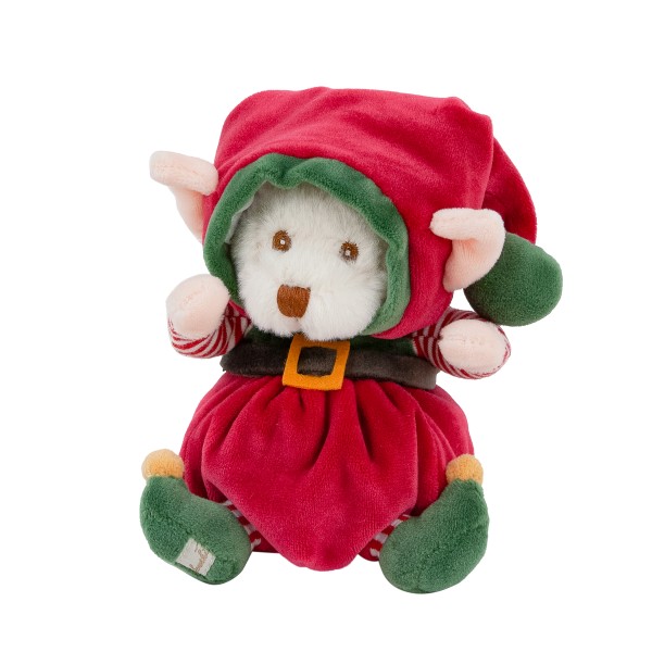 Bukowski Ziggy Santa's Little Helper rot 15 cm Plüschteddybär