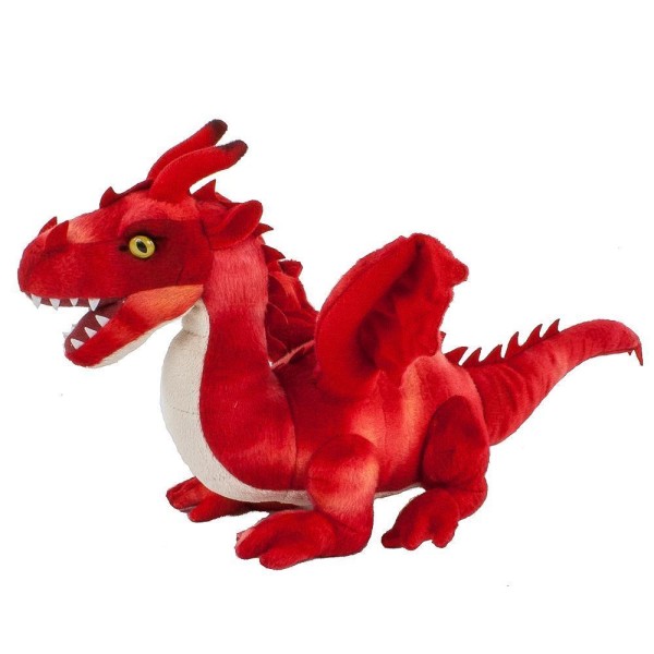 Kuscheltier Drache rot 40 cm Uni-Toys