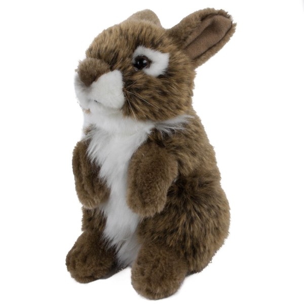 Hase dunkelbraun Denny 16 cm Kuscheltier Uni-Toys