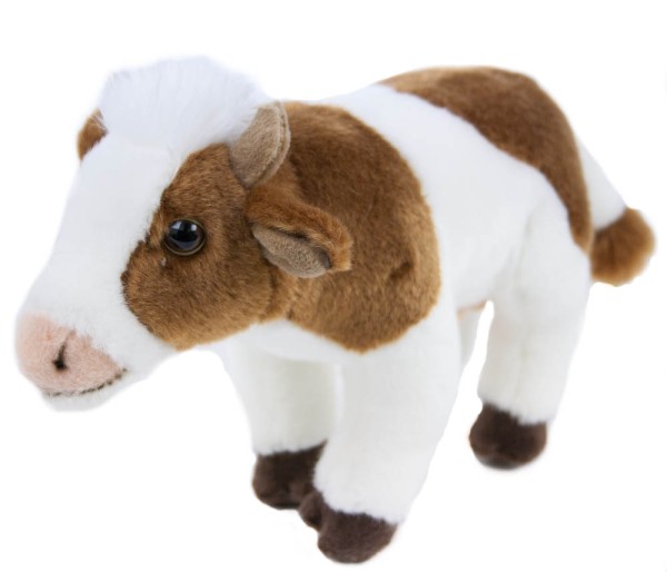 Kuh stehend gefleckt 26 cm