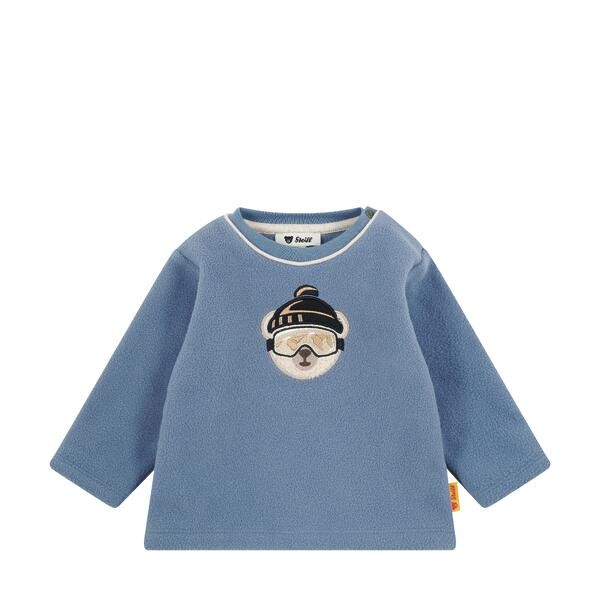 Steiff Sweatshirt Fleece hellblau
