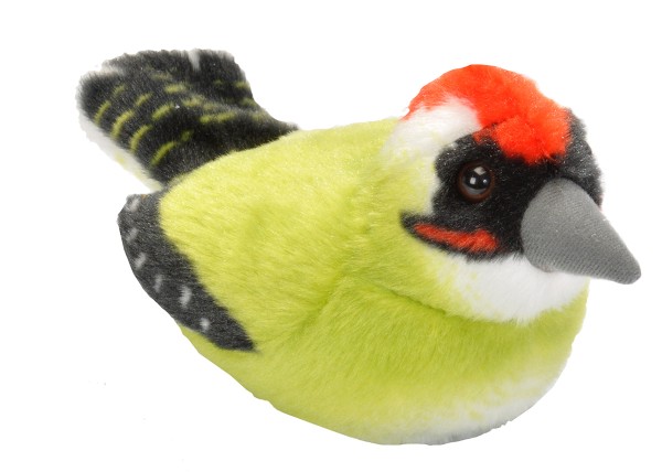 Wild Republic Grünspecht 17 cm Vogel mit Stimme