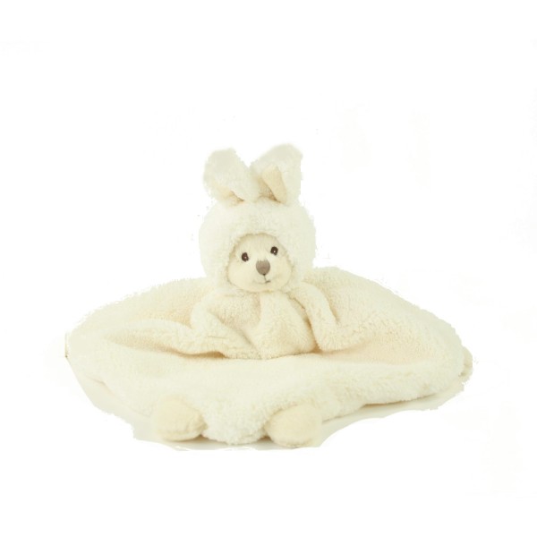 Bukowski Ziggy Schmusetuch Hase weiß 30 cm