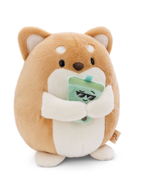 Nici Hund Hiro mit Bubble Tea 27 cm mymochi