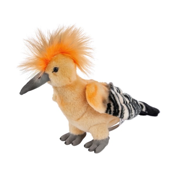 Kuscheltier Wiedehopf bunt 20 cm Plüschvogel