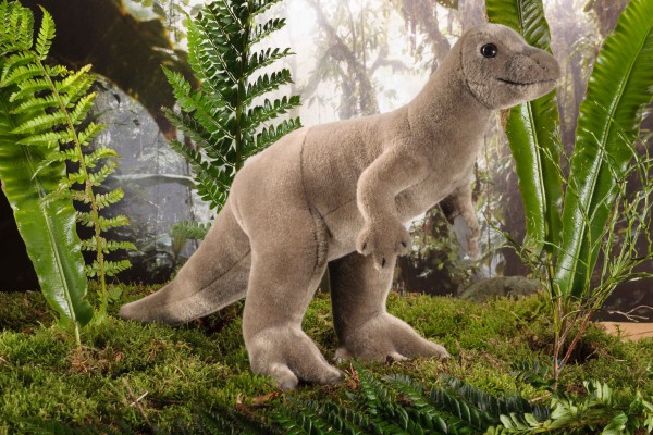 Kösen Dino Tyrannosaurus grau 42 cm stehend Stofftier