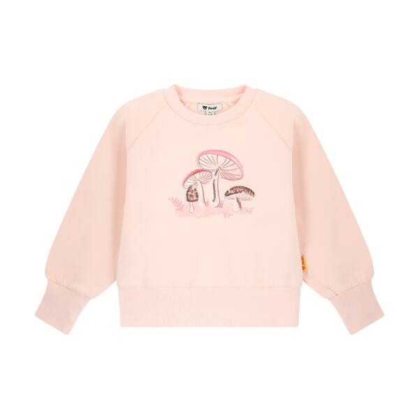 Steiff Sweatshirt Pilzmotiv rosa