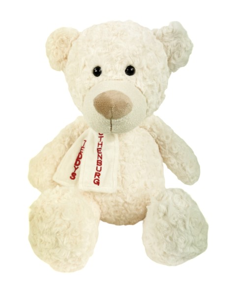 Teddybär weiß Teddys Rothenburg Chris 30 cm Plüschteddybär